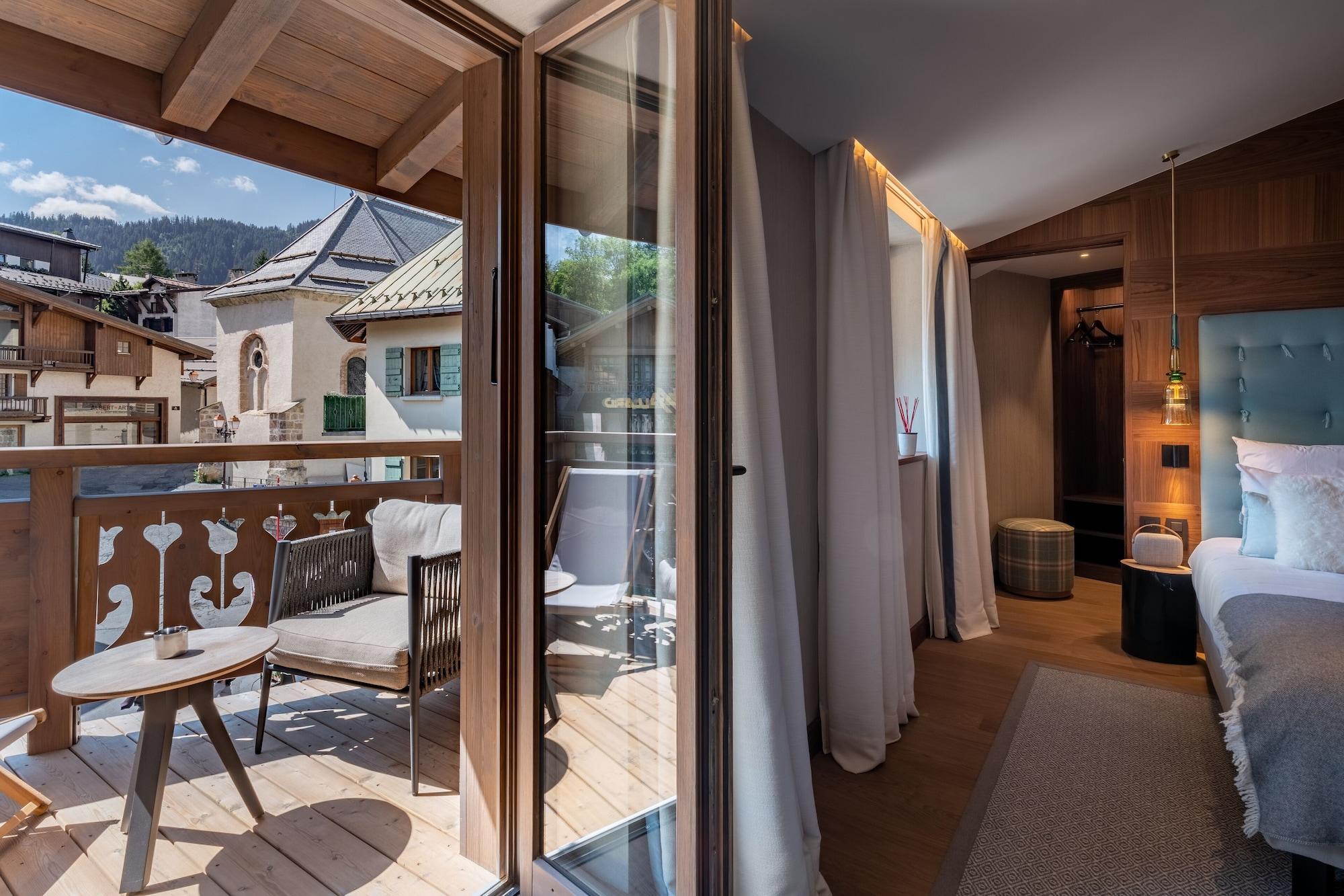 Hotel Coeur De Megève Exterior foto