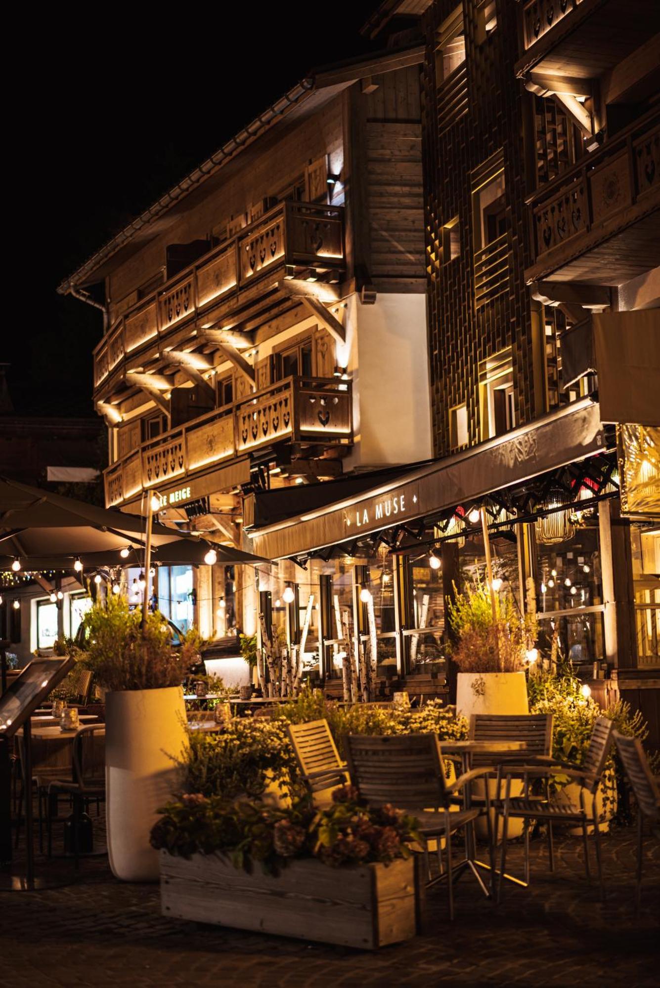 Hotel Coeur De Megève Exterior foto