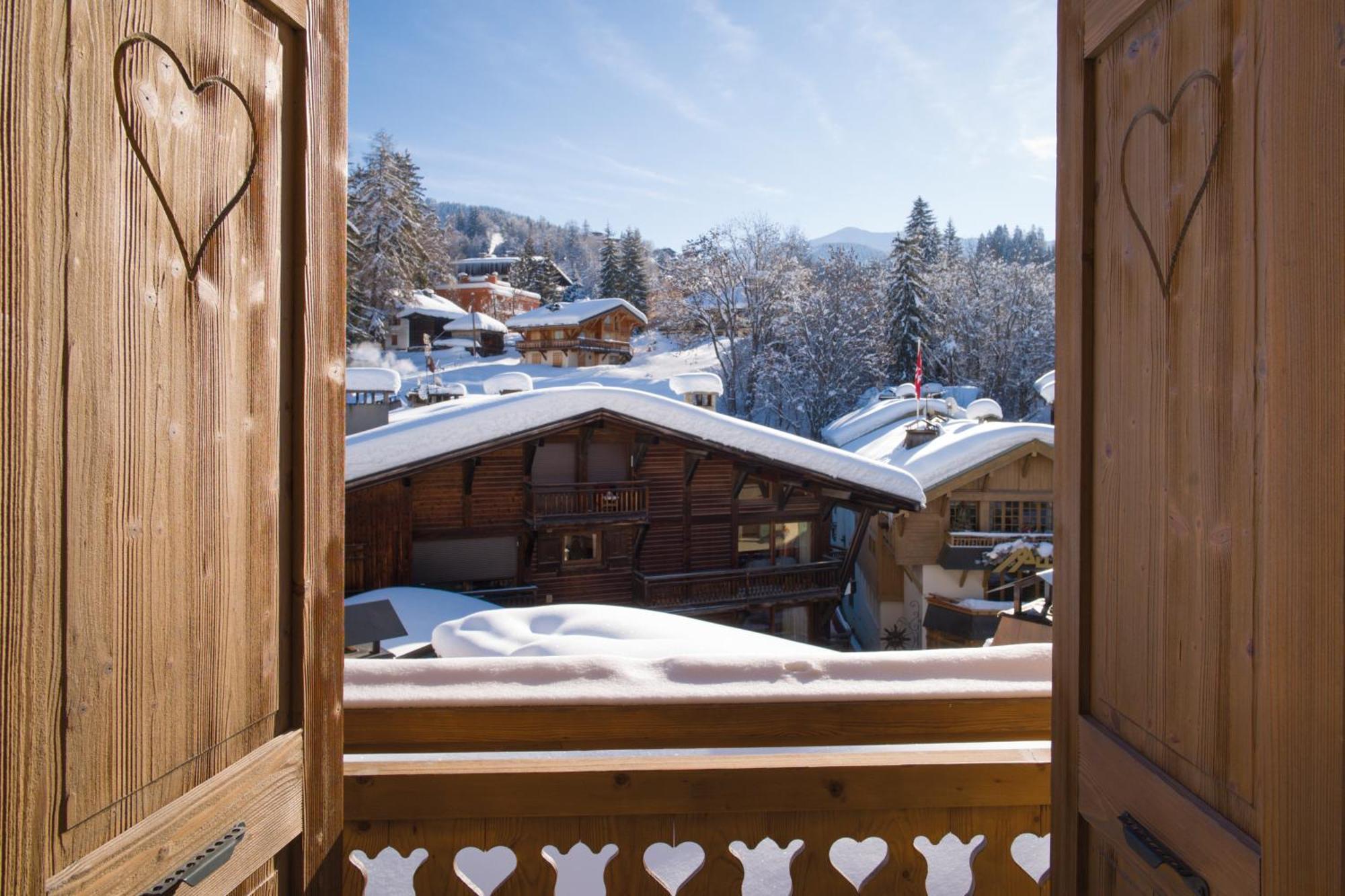 Hotel Coeur De Megève Exterior foto