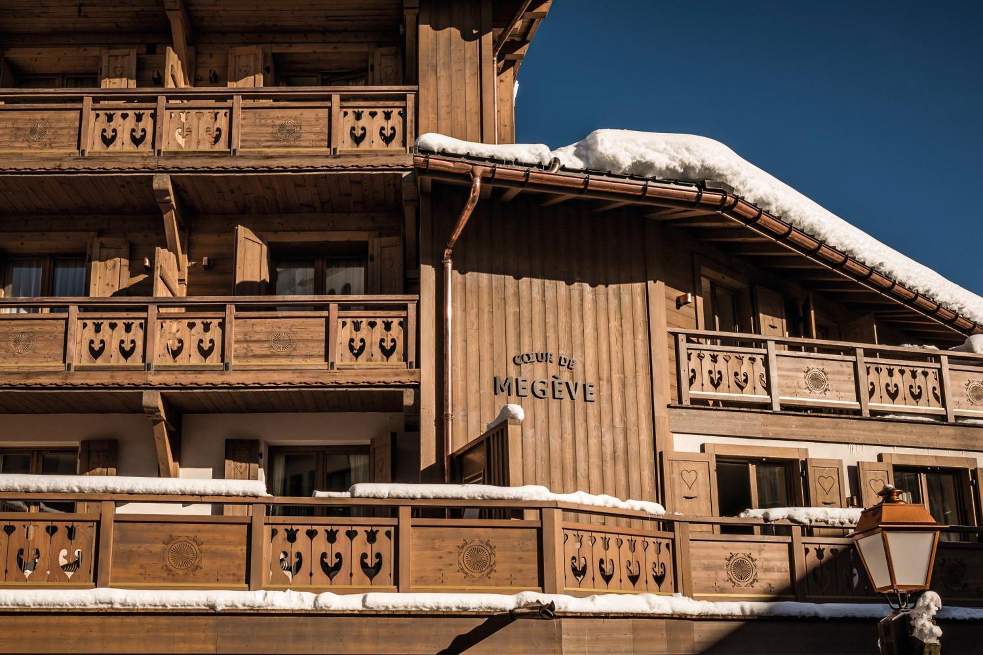 Hotel Coeur De Megève Exterior foto
