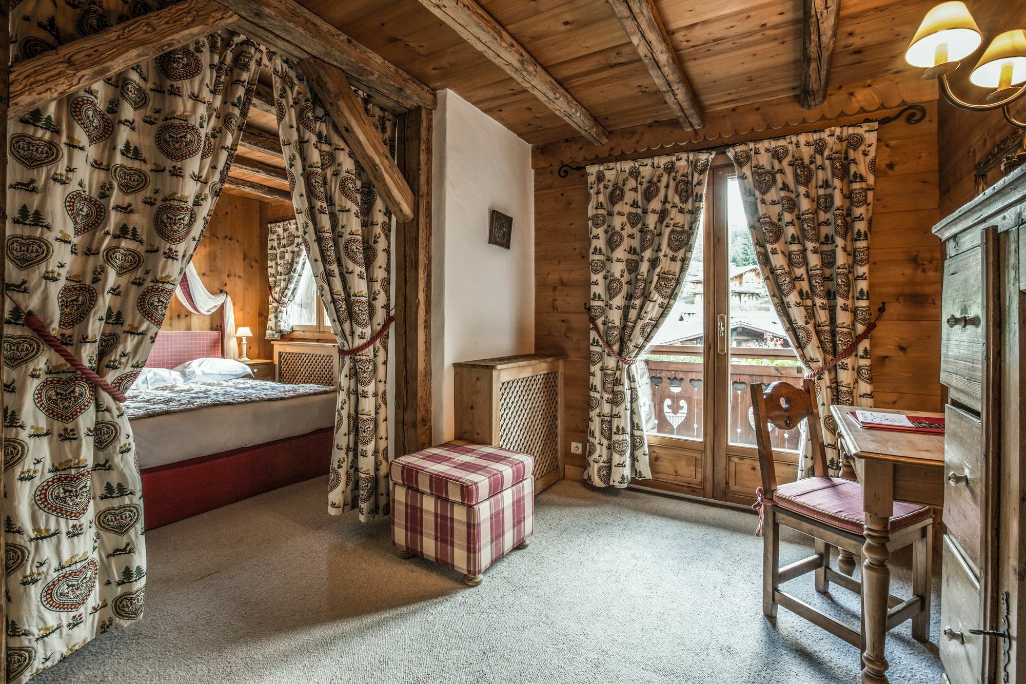 Hotel Coeur De Megève Exterior foto